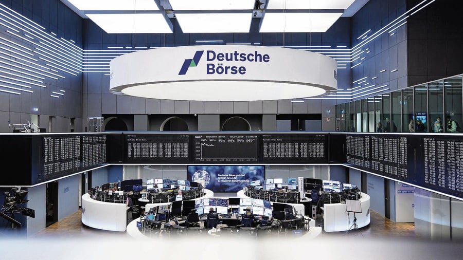 Quartalszahlen: Deutsche Börse profitiert von Krisen-Volatilität an den Finanzmärkten