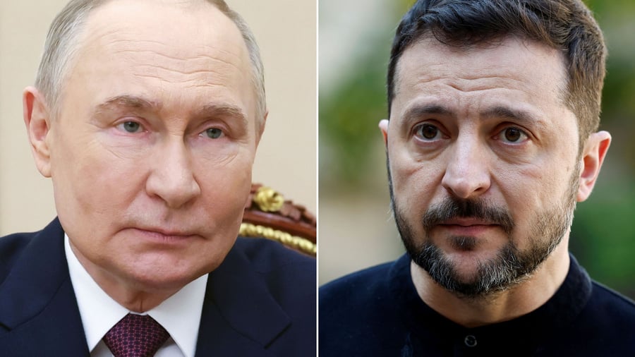 Ukraine-Krieg: Selenskyj und Putin fordern sich gegenseitig zum Frieden auf