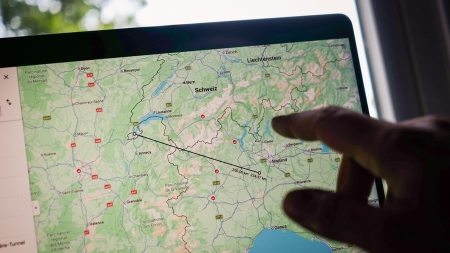 Web- und App-Tipp: Google Maps: Strecken und Flächen easy messen