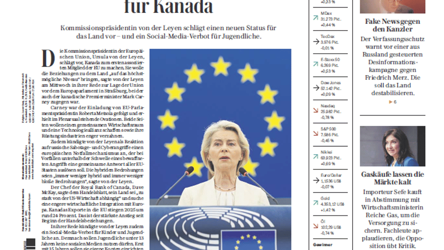PDF: Handelsblatt vom 16. September