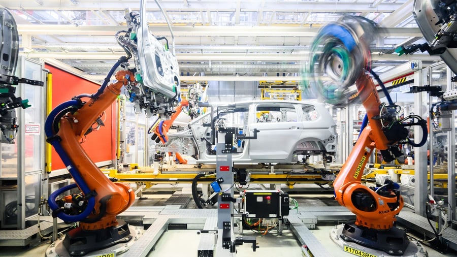 Automatisierung: Autoindustrie bremst Robotik-Ausbau in Deutschland