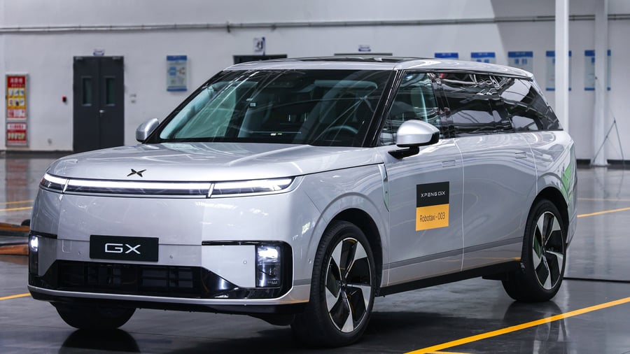 Autoindustrie: Xpeng startet Produktion des Roboterautos