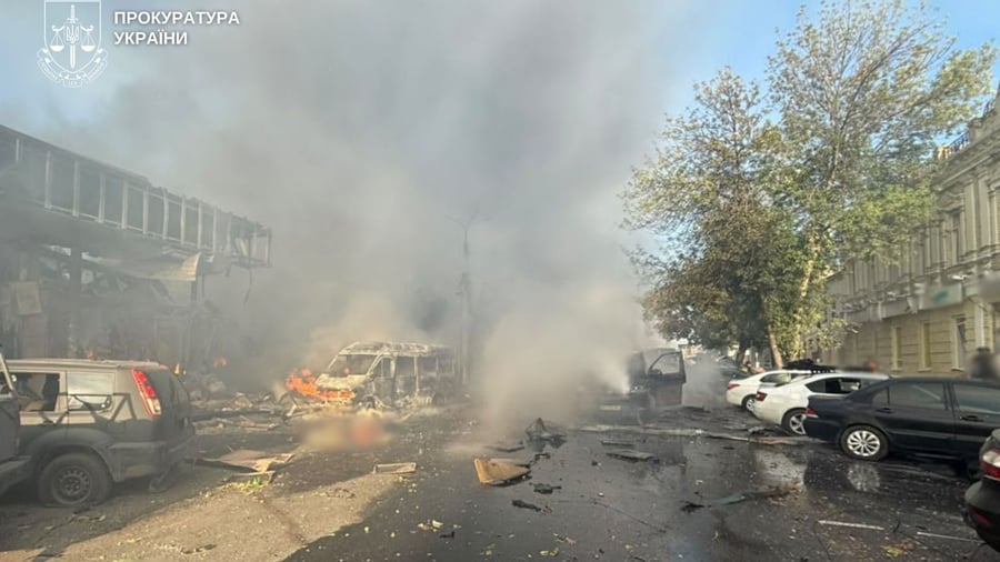 Ukraine-Krieg: Tote nach russischem Drohnenangriff auf Pawlohrad