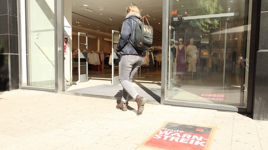 Tarifverhandlungen: Trotz Warnstreiks im Handel werden keine Folgen für Kunden erwartet