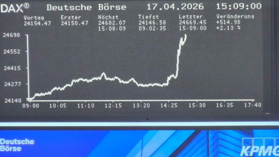 Dax aktuell: Dax springt nach Irans Ankündigung zur Straße von Hormus nach oben – Ölpreis bricht ein