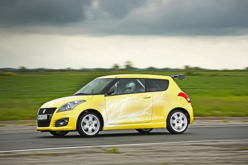 Suzuki Swift Hayabusa Driften im Zeichen des Falken