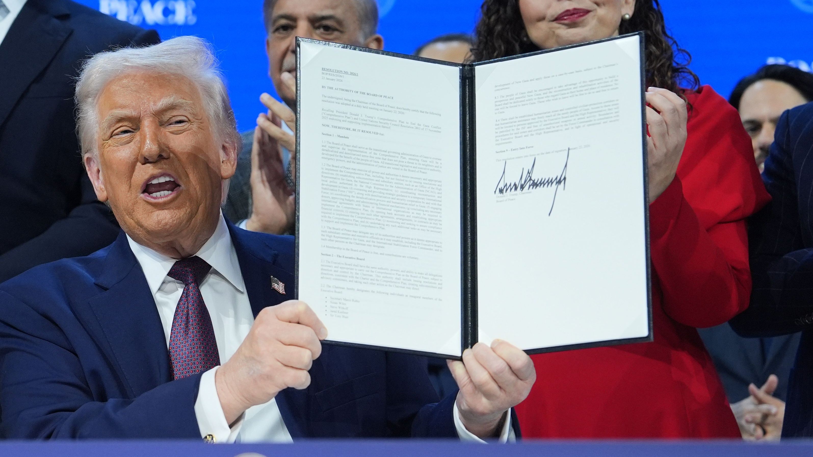 WEF: Trump gr&uuml;ndet umstrittenen &bdquo;Friedensrat&ldquo;