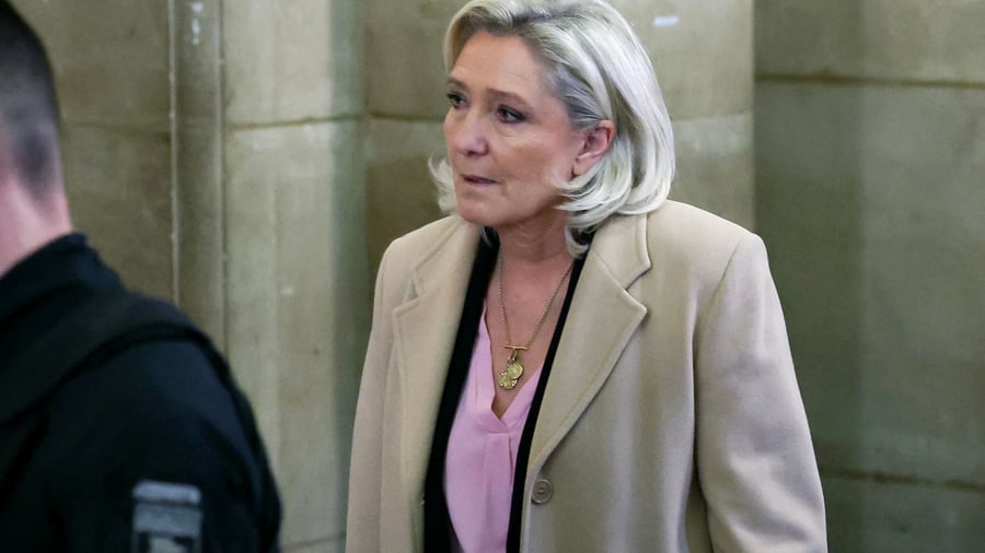 Frankreich: Vor Gericht geht es für Marine Le Pen um ihre politische Zukunft