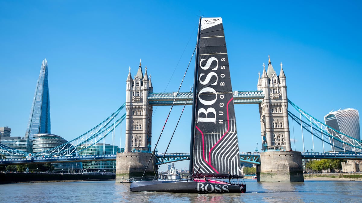 Hugo Boss Eine radikale Yacht f r den Popstar des Segelns