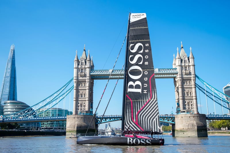 Hugo Boss Eine radikale Yacht f r den Popstar des Segelns