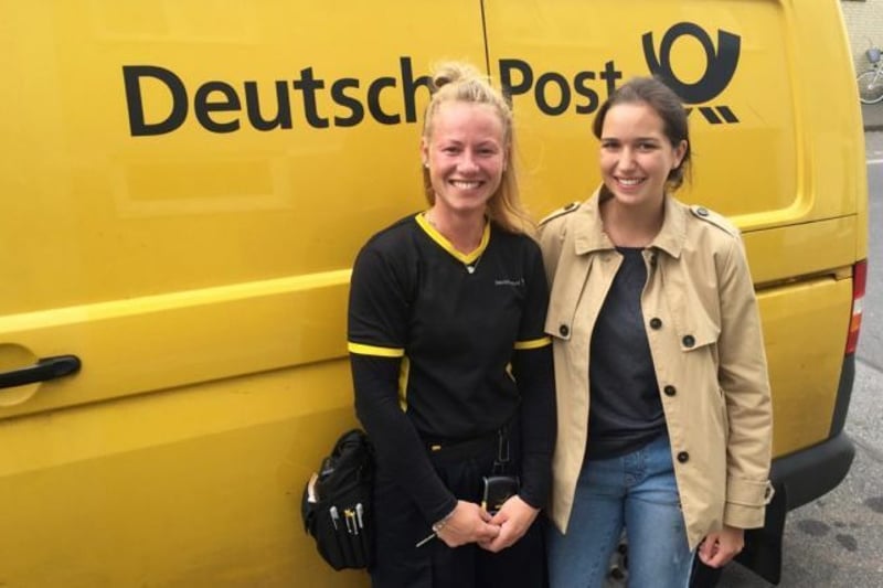 Zusteller bei der Deutschen Post Schmerzen bei jedem Schritt