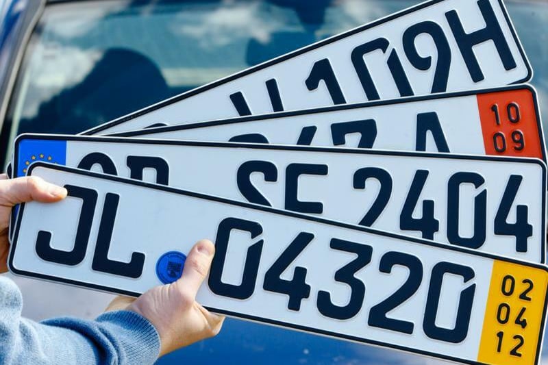 Sonderkennzeichen: Diese Autokennzeichen gibt es für PKW in Deutschland