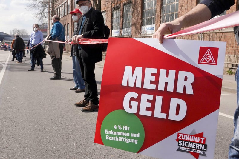 Metallindustrie NRW Tarifabschluss steht, Prämie & Sonderzahlung