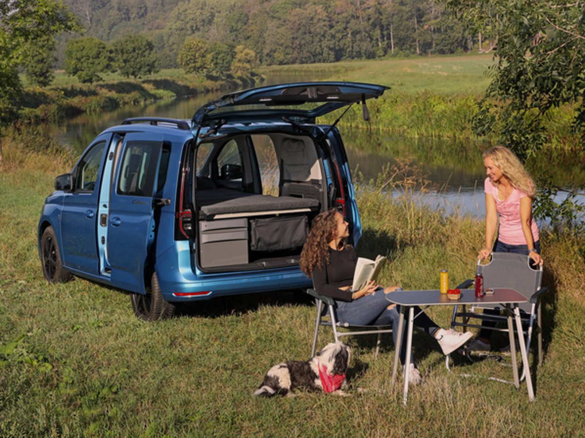 Camper: „Hauptsache, Bett an Bord“: Mit dem Caddy California nimmt  Volkswagen jüngere Käufer ins Visier