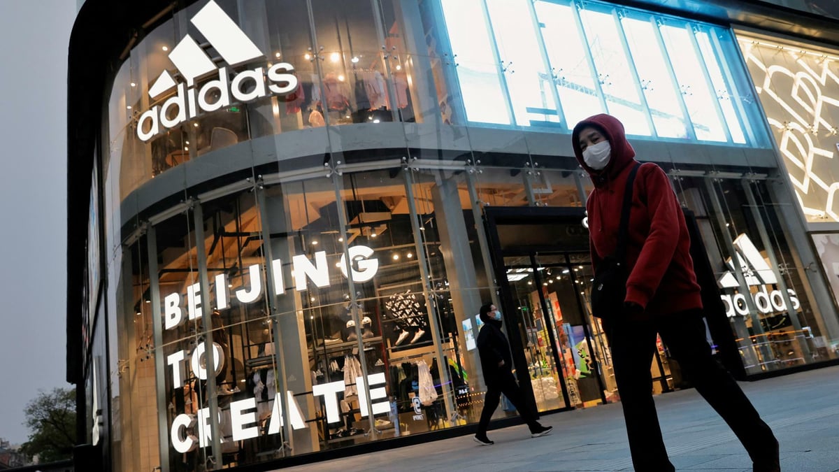 Umsatz adidas cheap china group