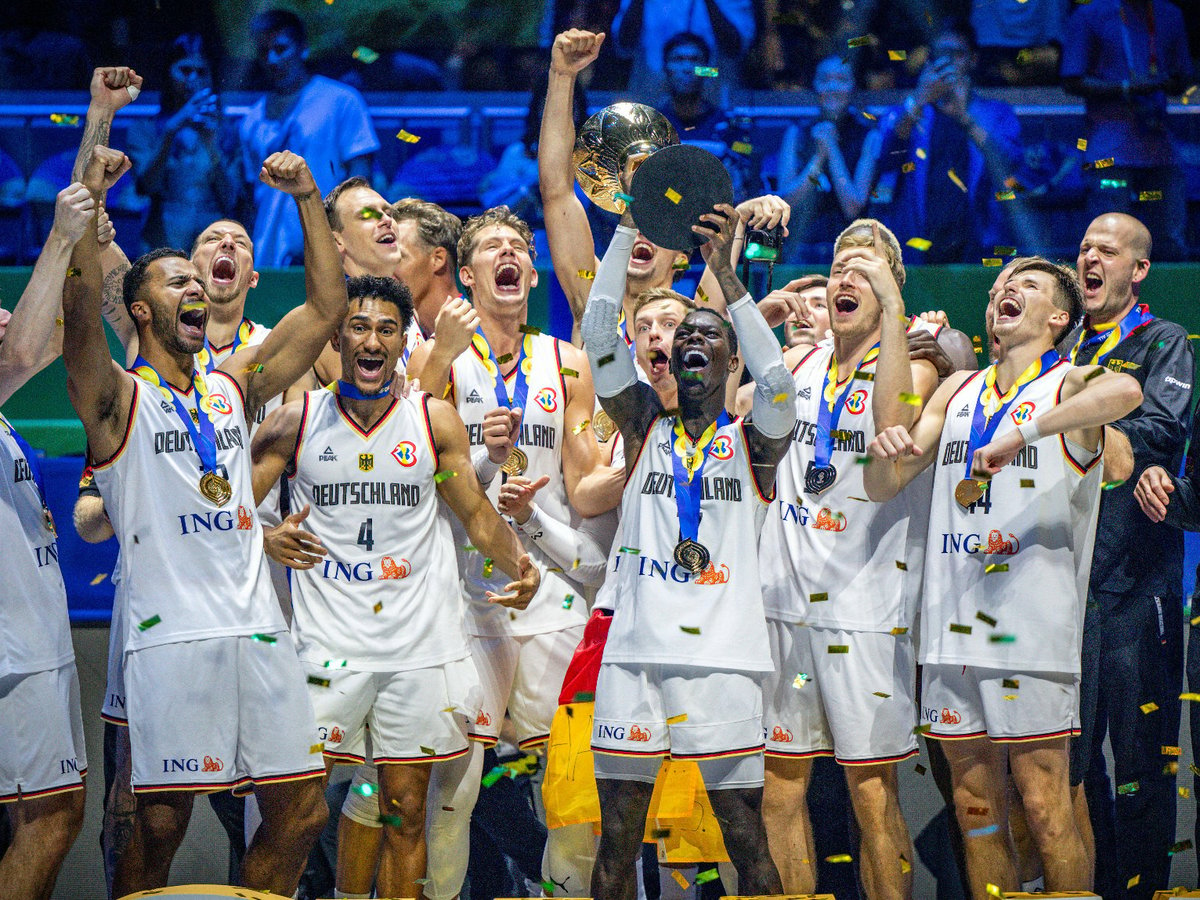 Deutschland ist zum ersten Mal Basketball-Weltmeister