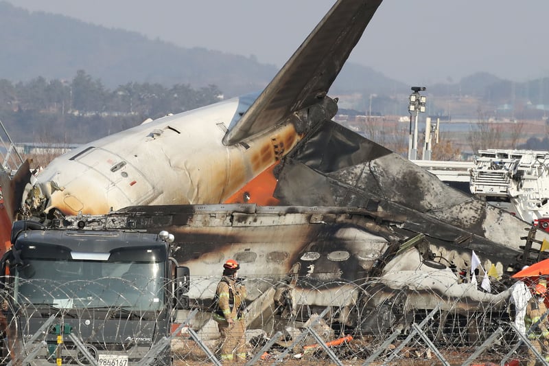Luftfahrt 179 Tote Suche nach Ursache für Flugzeugunglück in Südkorea