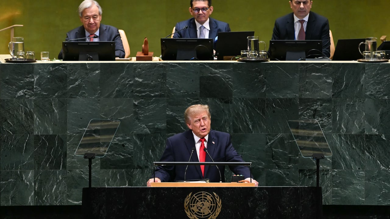 +++ USA +++: Jetzt live: US-Präsident Donald Trump spricht bei der UN-Generaldebatte