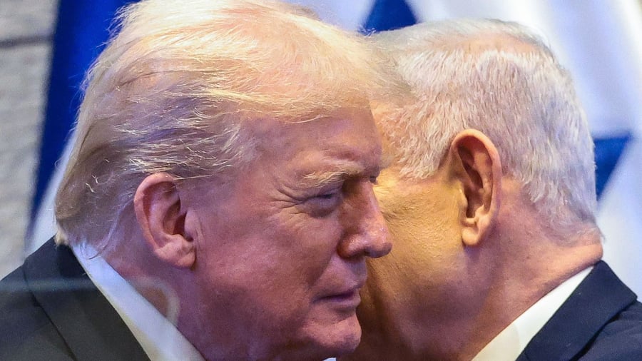 US-Präsident in der Knesset : Trump ruft Israels Präsident zur Netanjahu-Begnadigung auf