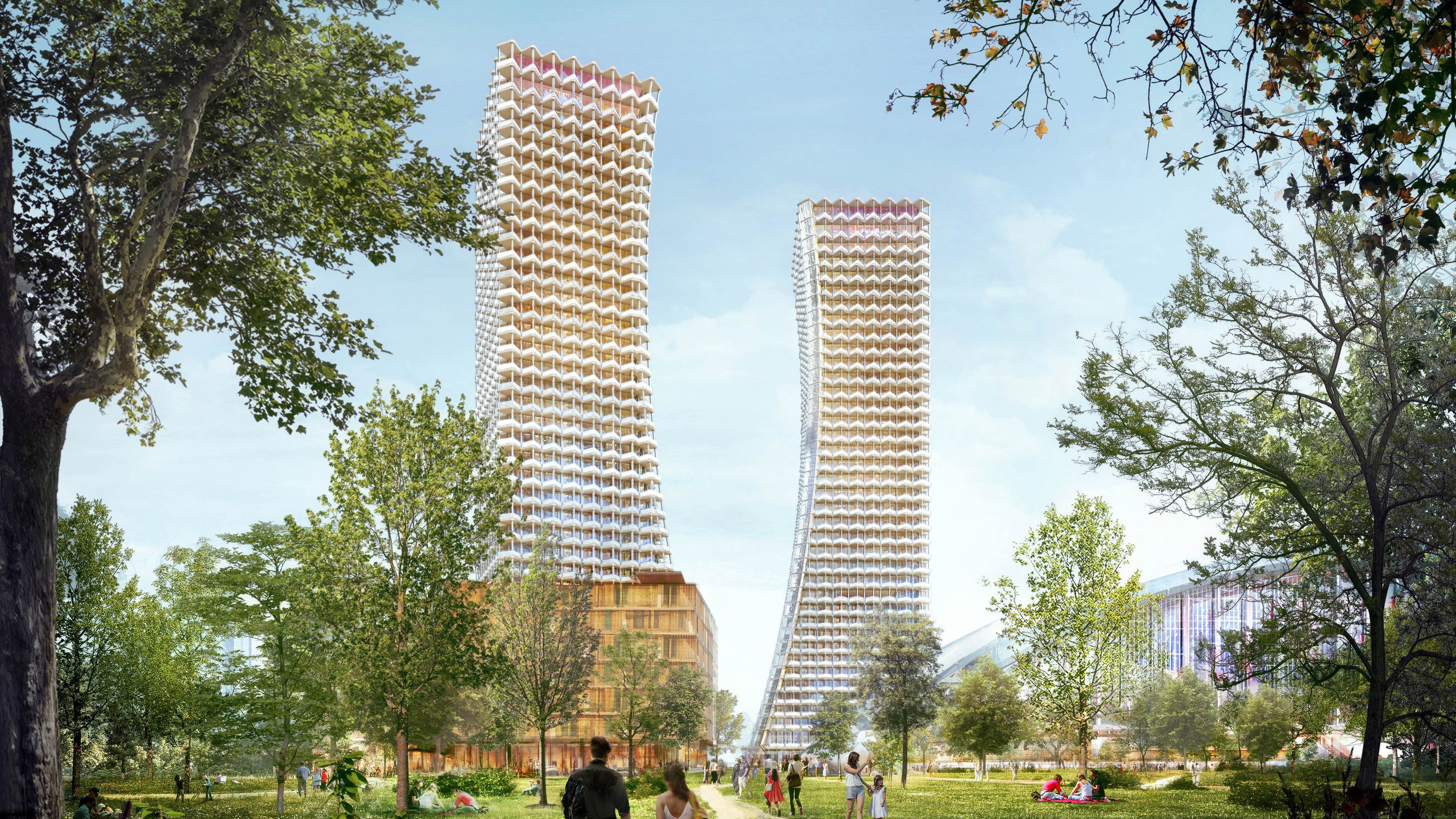 Immobilien: Mit dem Außenaufzug in den höchsten Biergarten der Welt