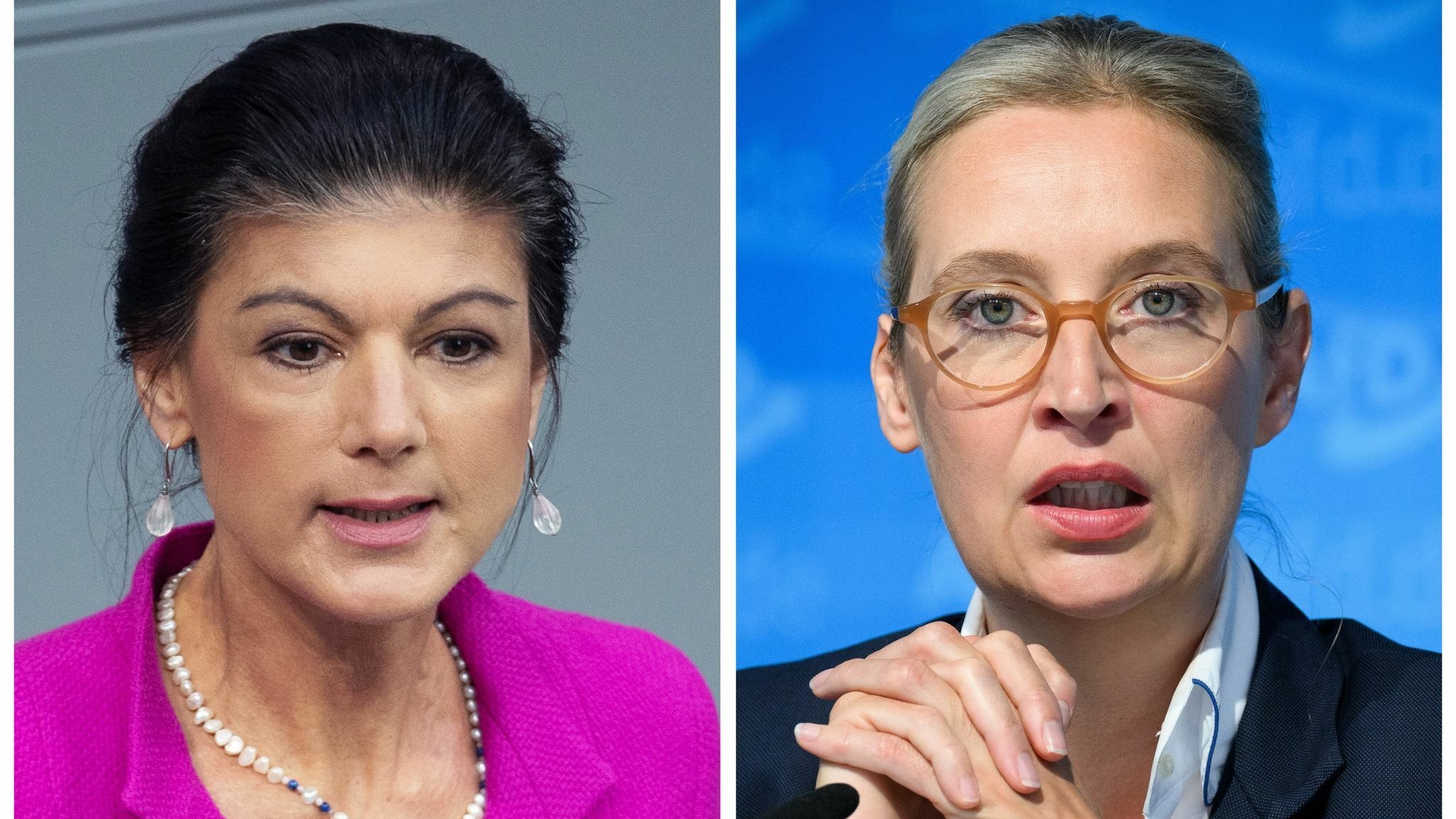 Wahlkampf: Weidel und Wagenknecht: Hitler-Streit im TV