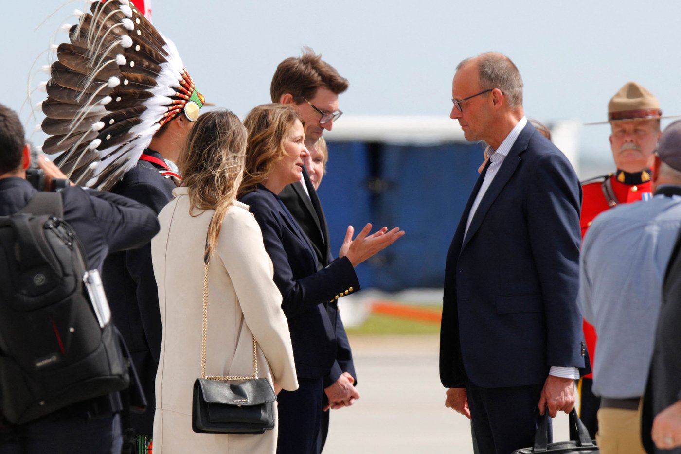 G7 summit: Merz arrives in Canada for the G7 summit