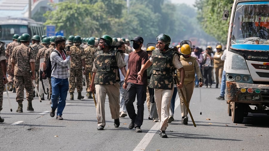 Straßenproteste: Zahlreiche Festnahmen bei Protesten in Neu-Delhi