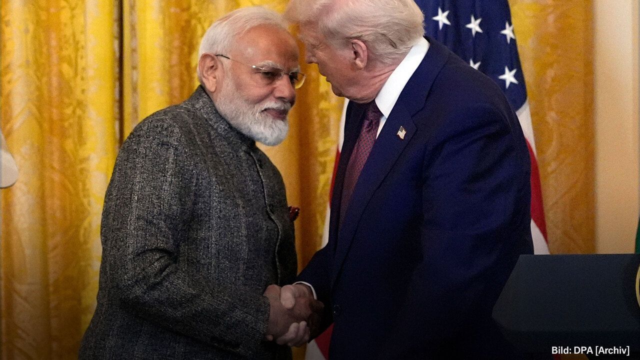 Trump gibt Handelsdeal mit Indien bekannt