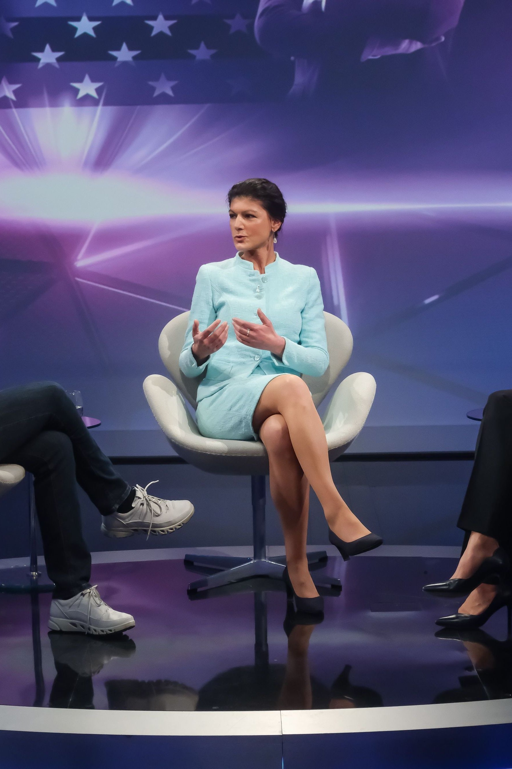 AfD und BSW: Weidel und Wagenknecht streiten sich bei Maischberger