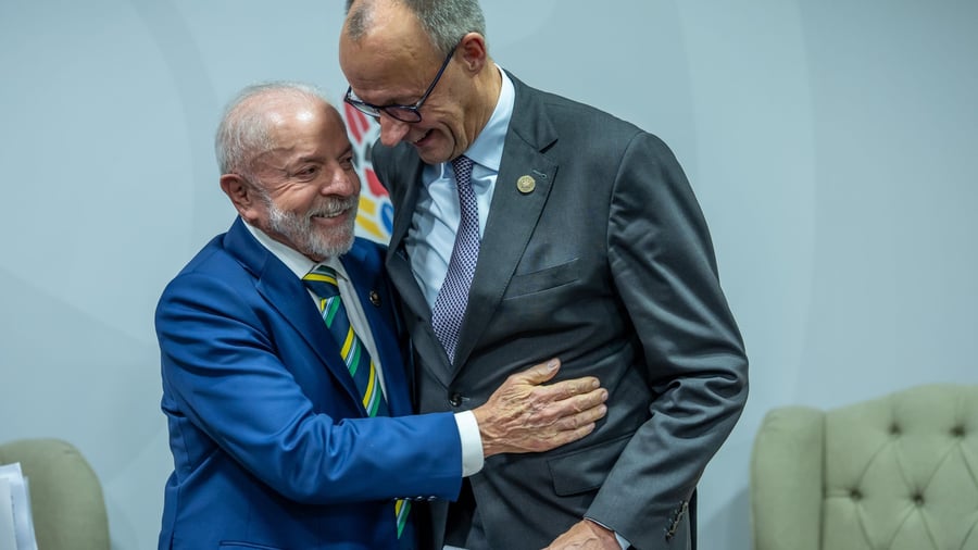 Beziehungen zu Brasilien: Merz und Lula wollen strategische Partnerschaft ausbauen
