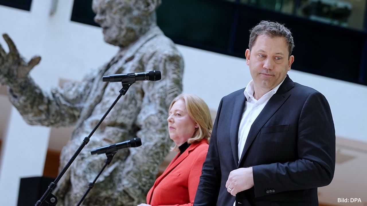 Rheinland-Pfalz: Nach verpatzter Wahl: Klingbeil und Bas wollen SPD-Spitze bleiben