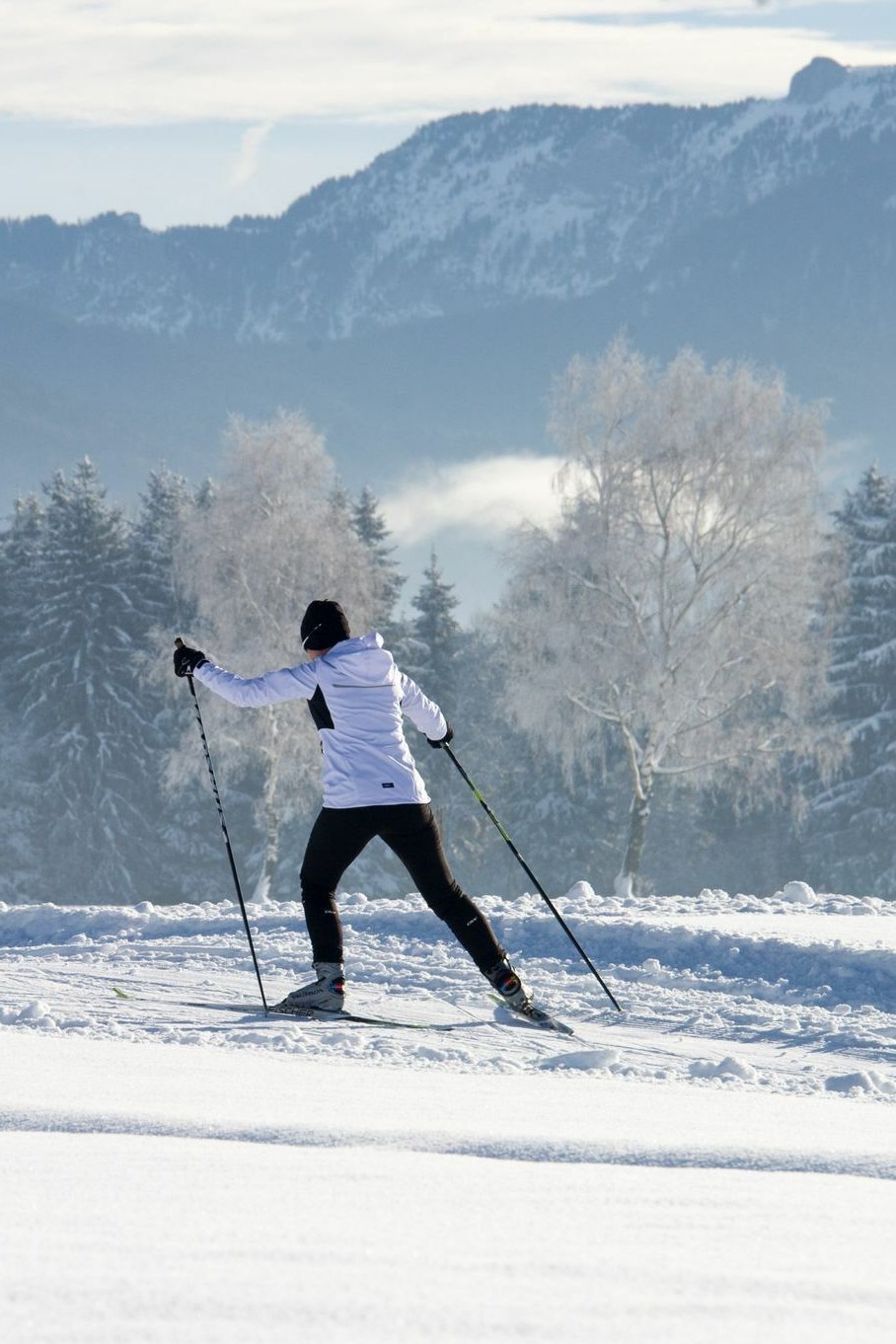 Gelenkersatz: Ski mit neuem Knie: Geht Wintersport mit Kunstgelenk?