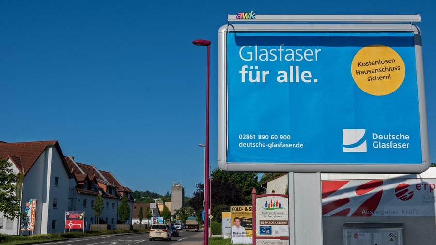 Telekommunikation: Deutsche Glasfaser gerettet: Einigung auf Umschuldung in Milliardenhöhe