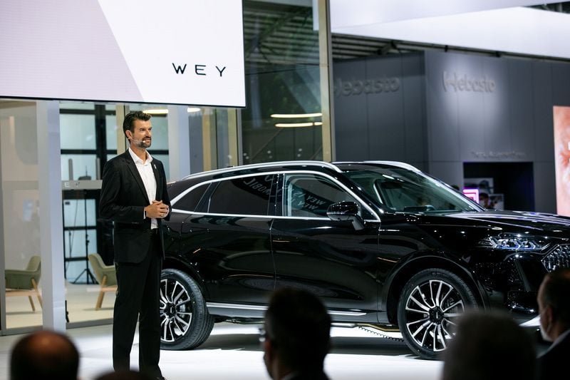Wey Coffee 01 2021 auf der IAA Preis Reichweite PS