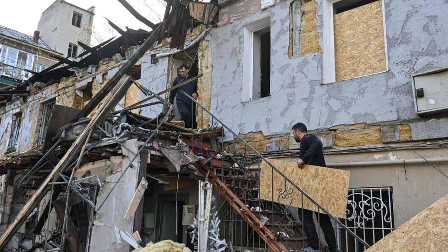 Ukraine-Krieg: 13 Verletzte nach schwerem Drohnenangriff auf Odessa