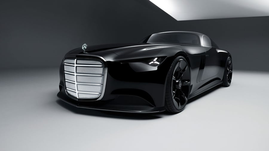 Neue Luxus-Studie : Mercedes Vision Iconic holt Autobahnkurier ins E-Zeitalter