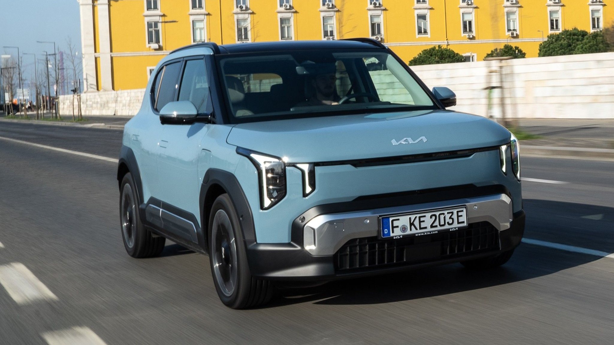 Kia builds the Kia EV2 compact electric car to compete in the small car segment