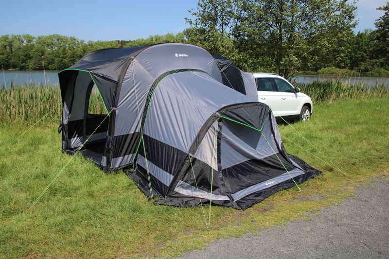 Camping: Schlafen auf dem Dach  wenn das Auto zum Zelt wird