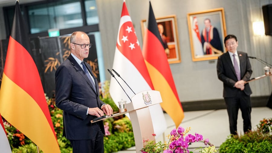 Kanzler auf Asienreise: Deutschland und Singapur bauen Partnerschaft aus