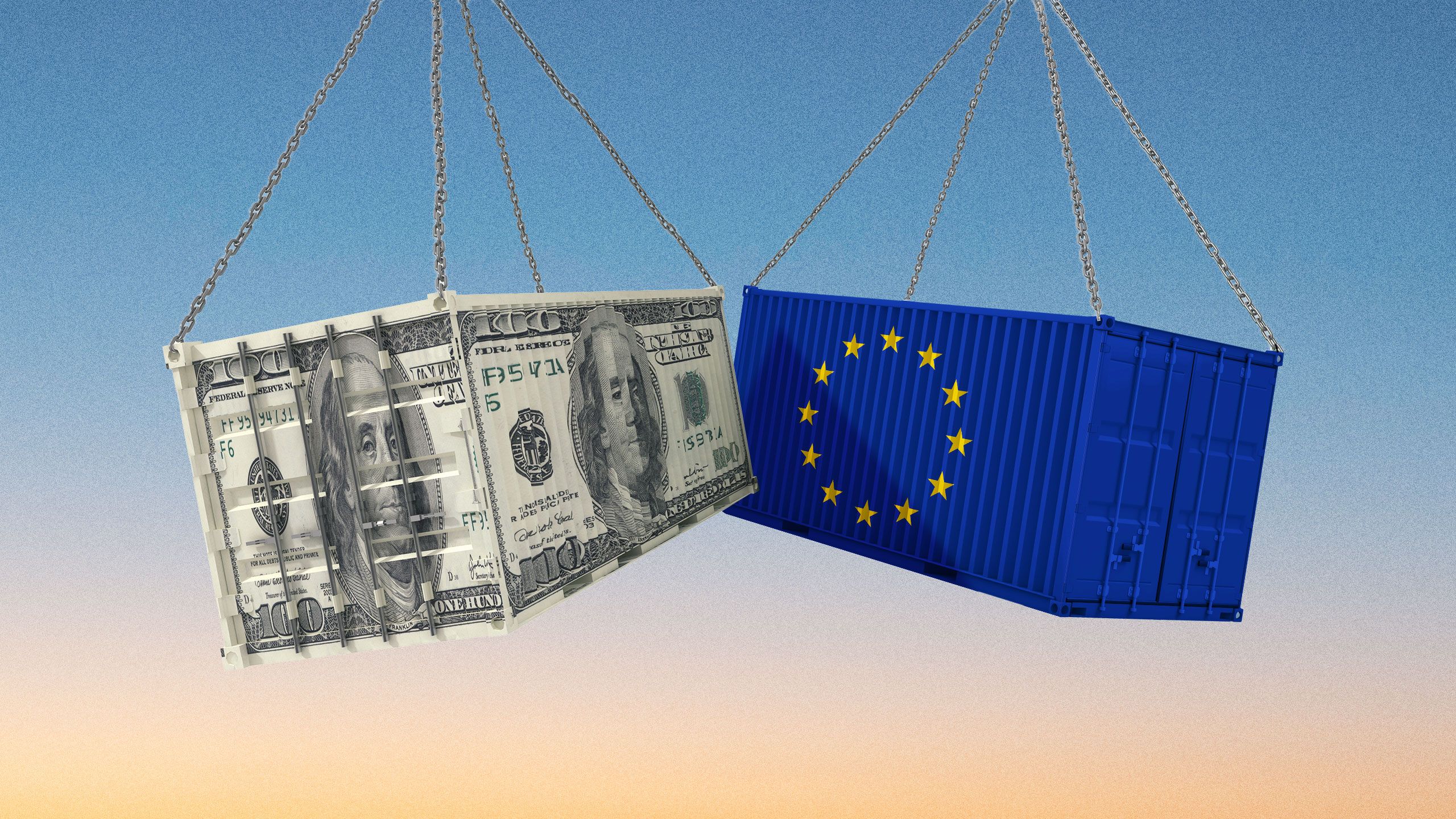 Handel: Schwacher Dollar-Kurs sorgt f&uuml;r mehr US-Exporte nach Europa