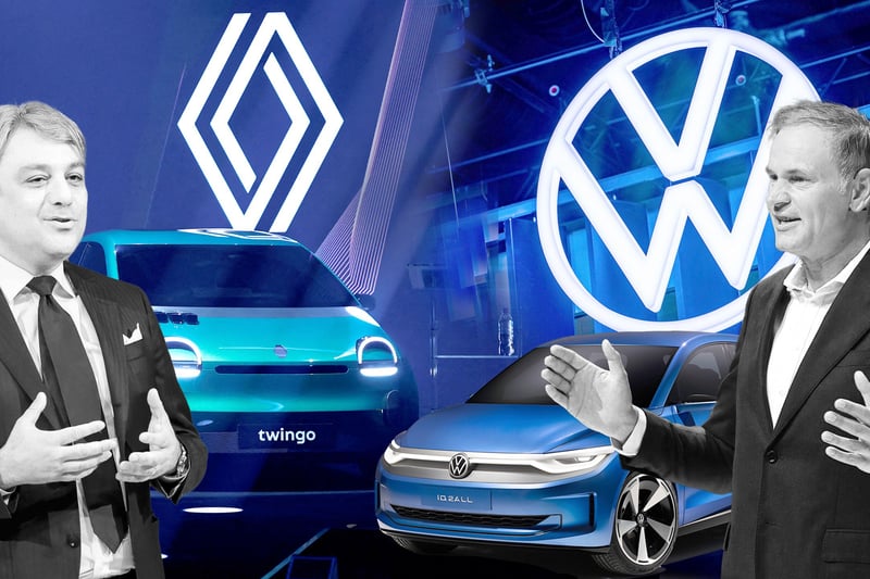 E-Mobilität: Kommt bald das gemeinsame Elektroauto von VW und Renault?