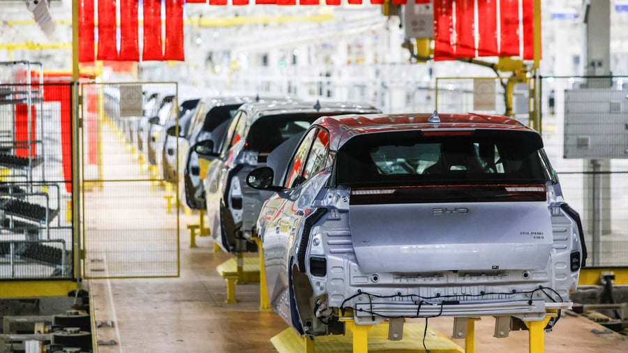 Autoindustrie: BYD pausiert Werk in der Türkei und sucht Sta