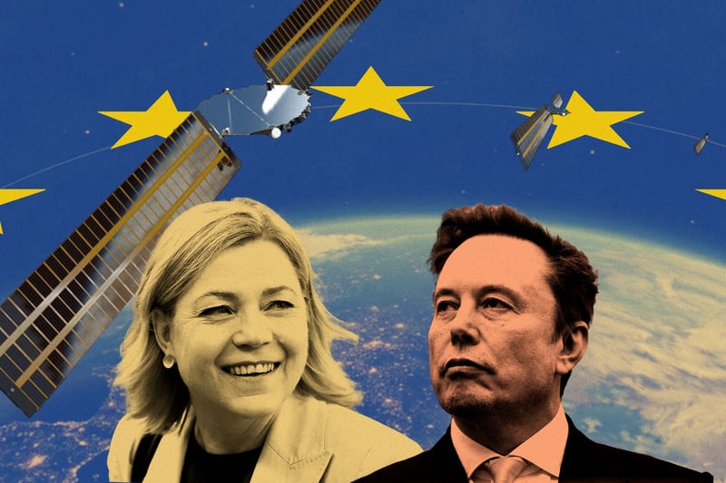 Mobilfunk: EU-Machtkampf mit SpaceX – Frequenzen für Telekom statt Starlink?