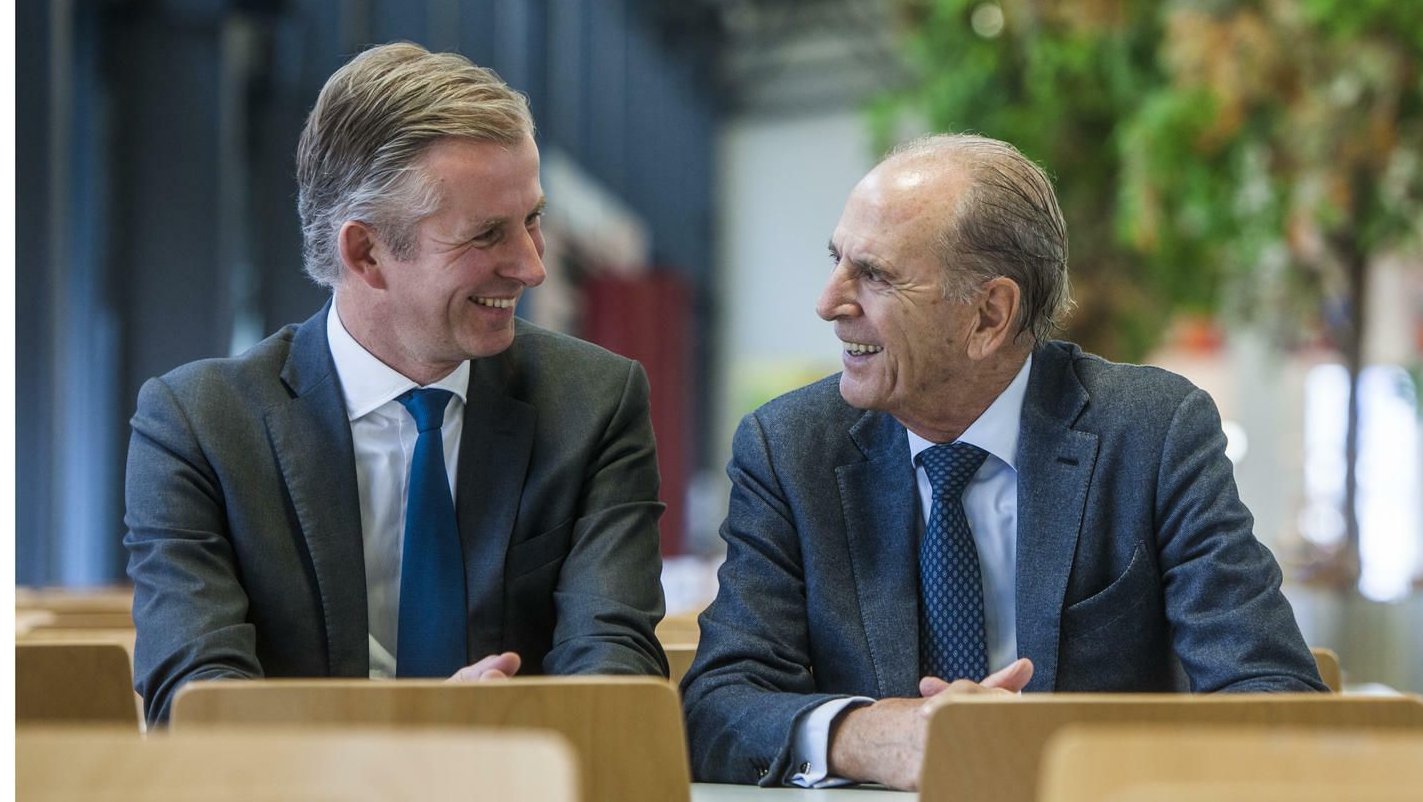 Jürgen Heraeus und Jan Rinnert: „Den Schönheitsfehler nehmen wir hin“