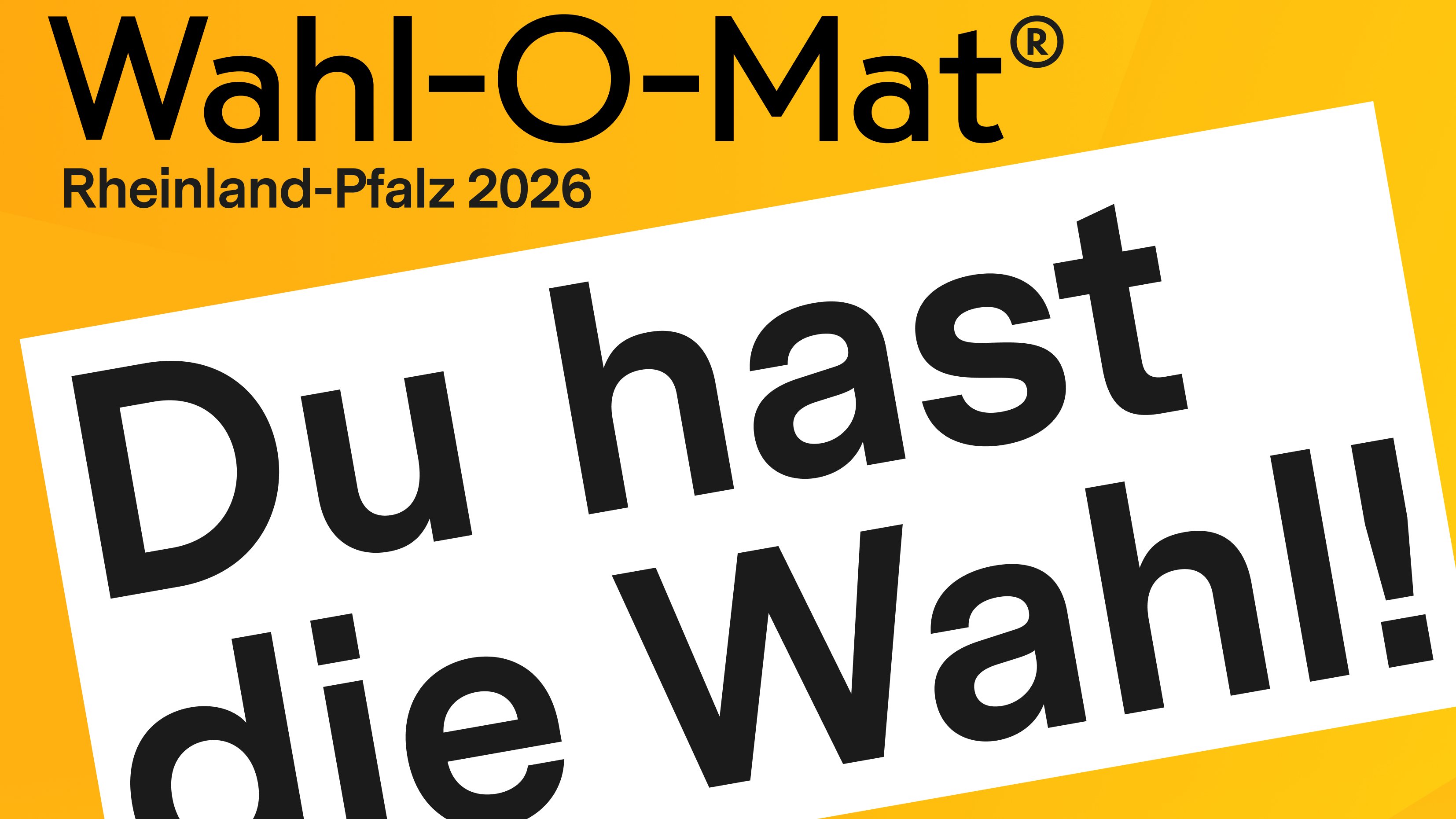 Wahl-O-Mat für Rheinland-Pfalz 2026: Welche Partei zu Ihnen passt - Handelsblatt
