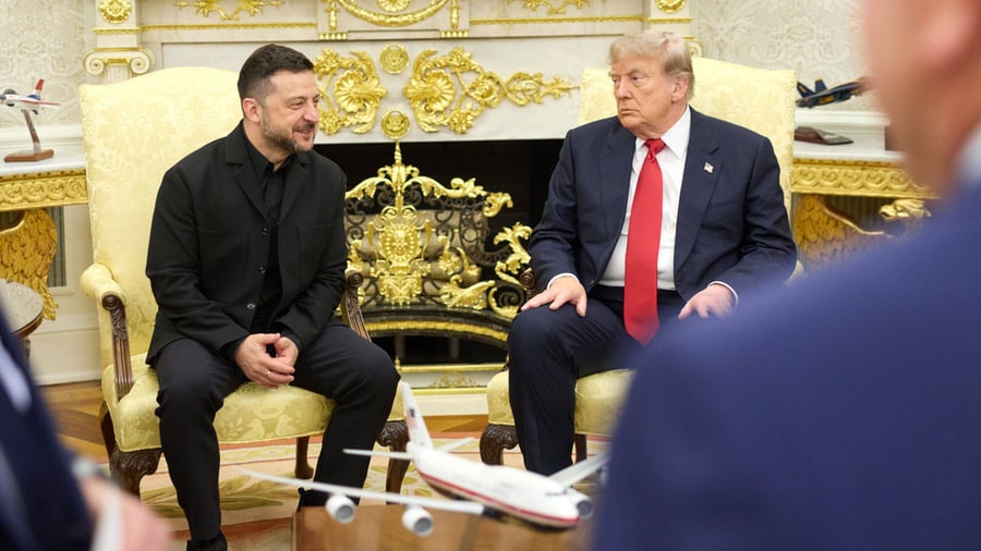 +++ Ukraine-Krieg +++: Selenskyj spricht von gutem Treffen mit Trump – Ukrainische Flugabwehr im Fokus