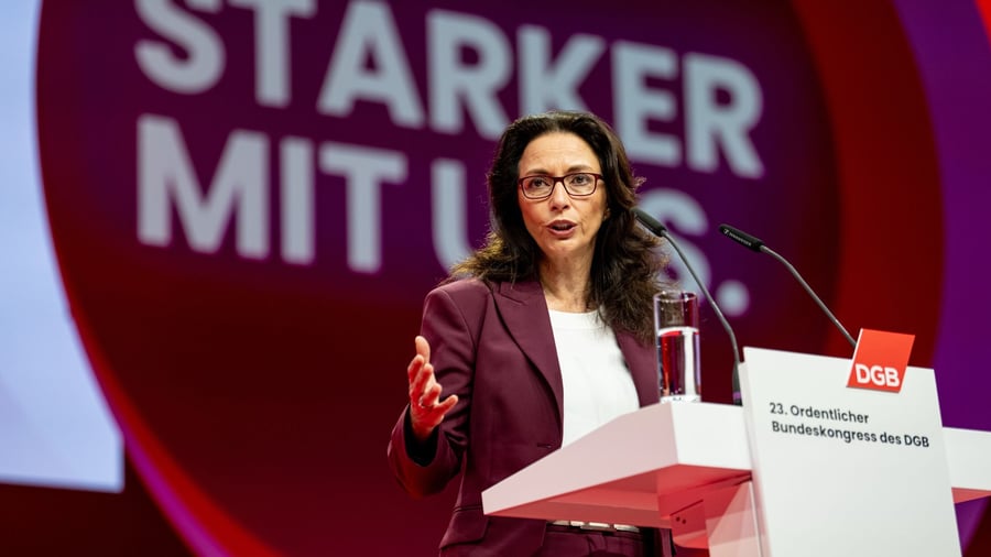 Gewerkschaften: DGB-Chefin verlangt Respekt für Beschäftigte