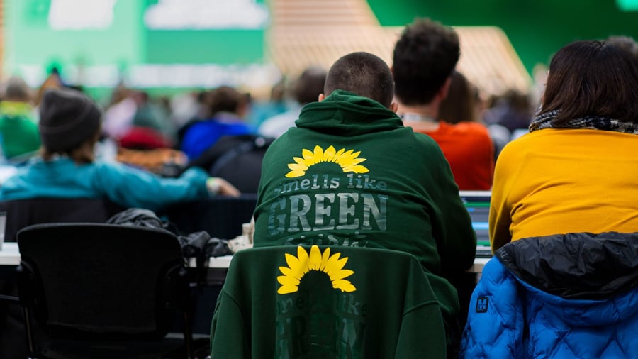 Parties: Conscription, Gaza and headwinds: How the Greens' party conference went