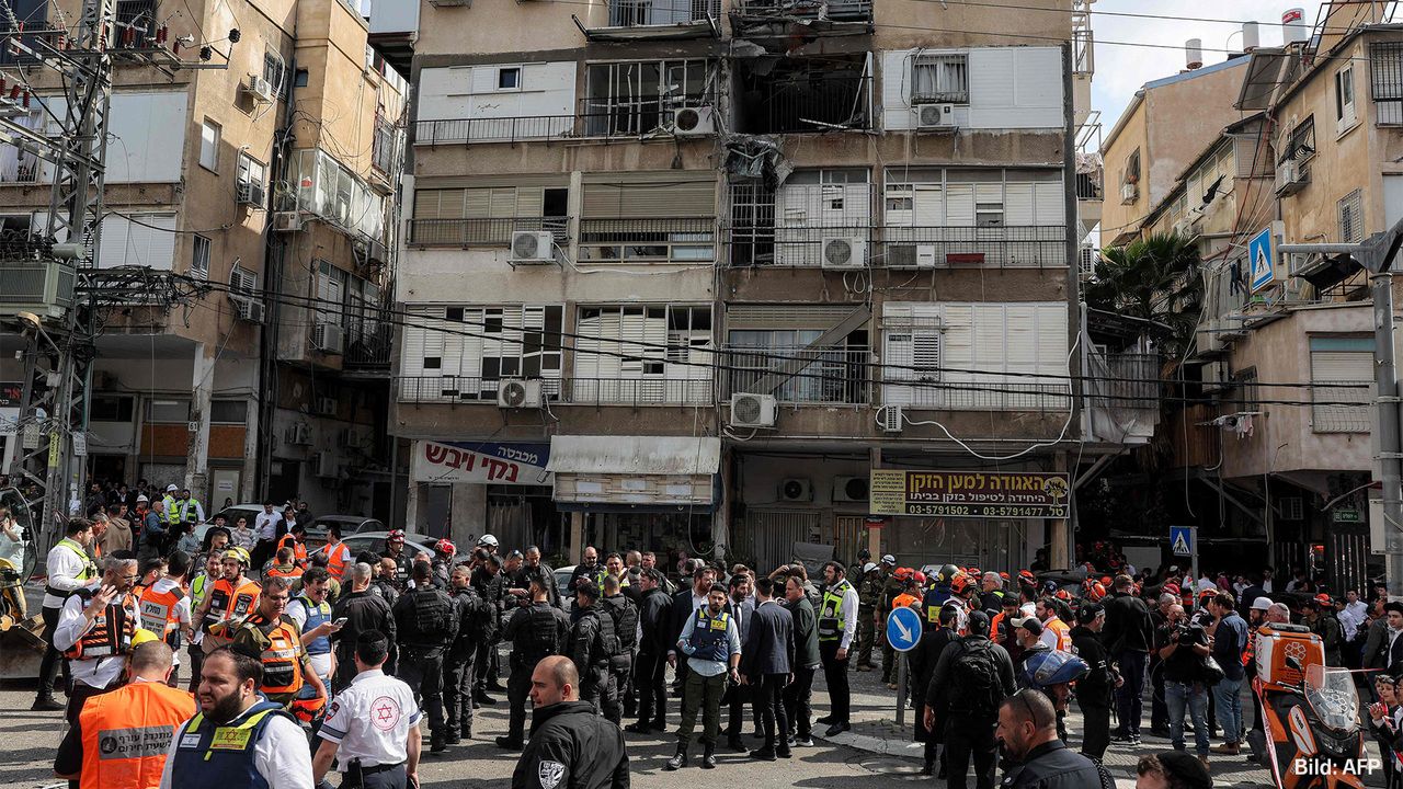 Verletzte nach iranischen Luftangriffen auf Israel
