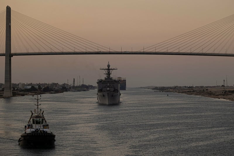 gypten erhht Maut fr Suez-Kanal um 15 Prozent